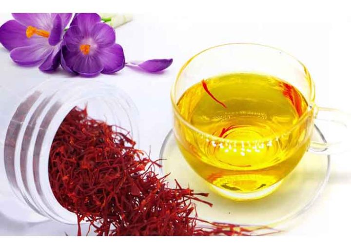 saffron tea